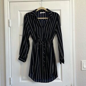 Long sleeve button dress